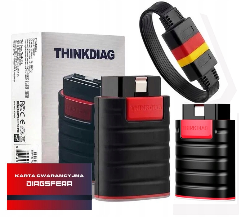 Rozhranie Thinkdiag 2026+úplná licencia 12 mesiacov Poľská distribúcia+Adaptér