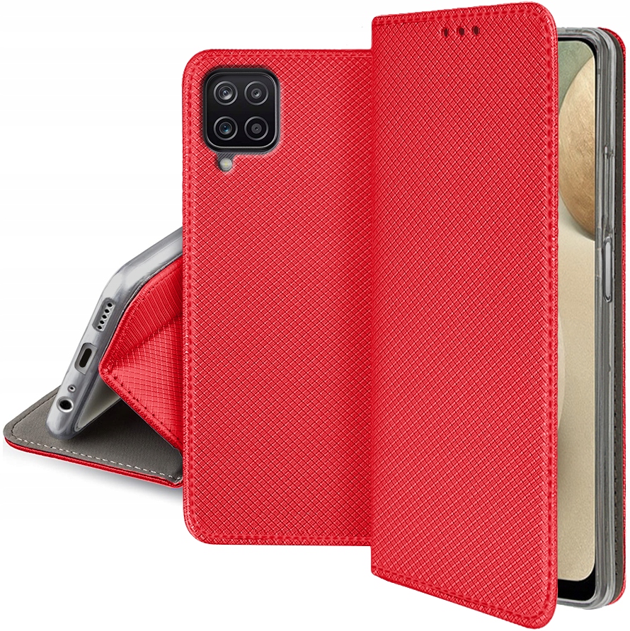 

Etui do Samsung Galaxy A12 Smart Magnet Szkło 9H