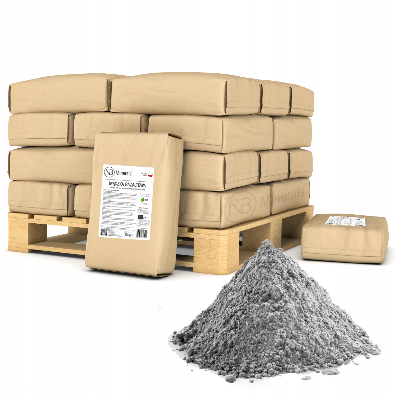 

Mączka bazaltowa 600kg idealnie sucha 0-0,063mm