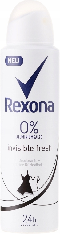 

Deo Rexona Spray 150ML Woman Invisible Fresch