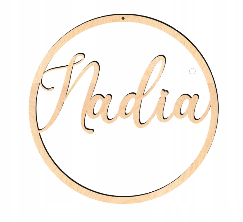 

Łapacz Snów Imię Personalizacja 25 CM Obręcz Koło