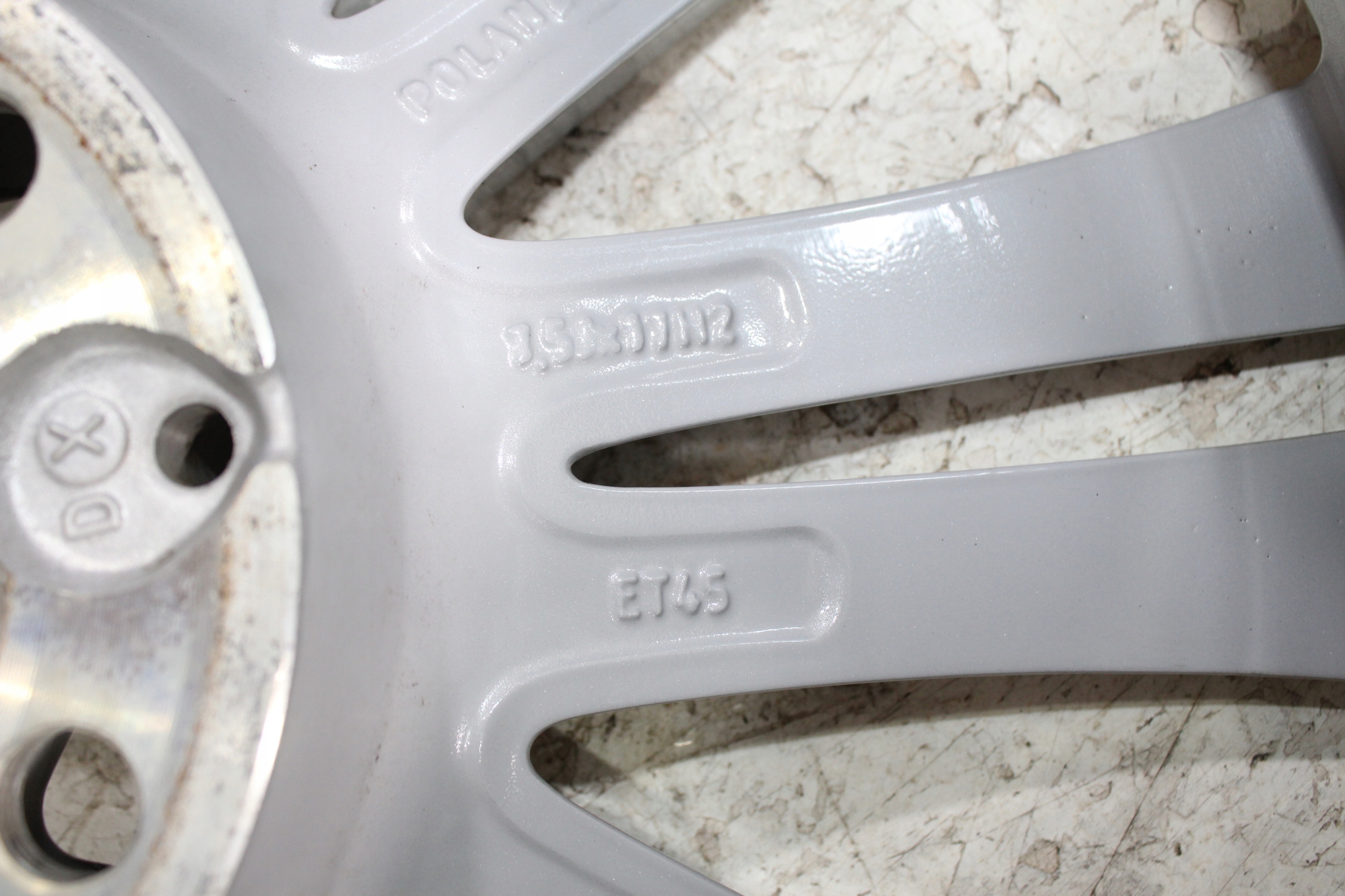 Mercedes aluminium disc 17 A2074010102
