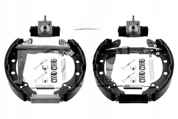 Febi Brzdové Čelisti Audi 100 80 90 A2 Coupe Sea