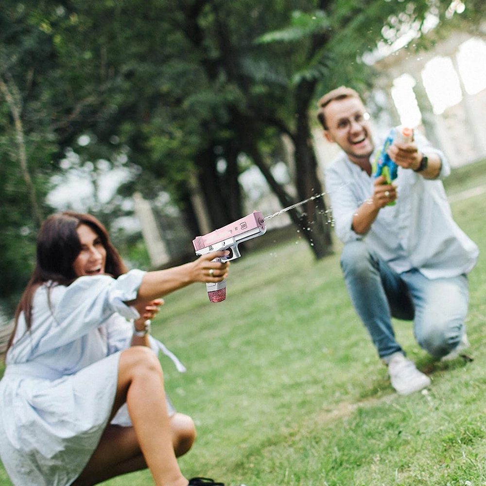 PISTOLET NA WODĘ AUTOMATYCZNY ELEKTRYCZNY ZABAWKA DLA DZIECI RÓŻOWY PREZENT Rodzaj pistolet na wodę