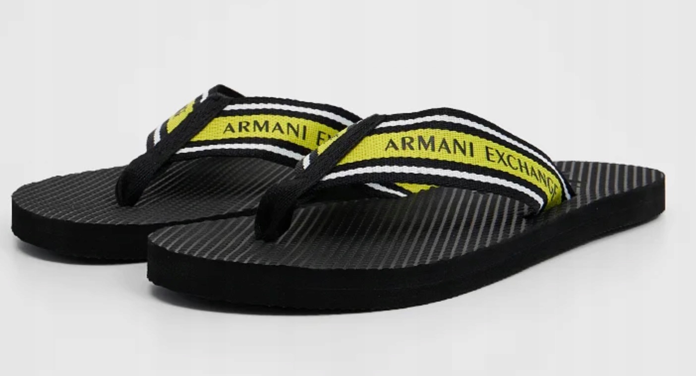 Armani Žabky Pánské velikost 42eu Černé