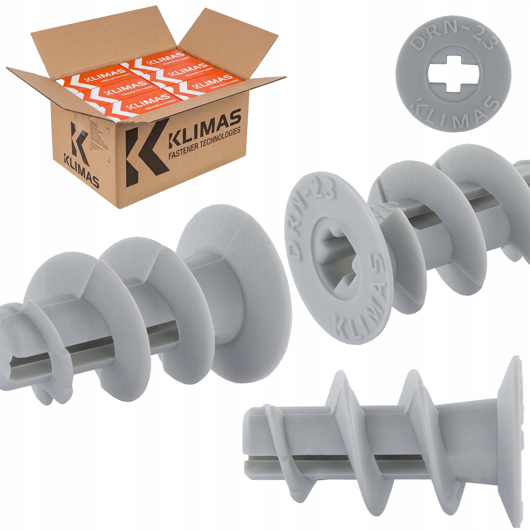 Kolíky na sadrokartón Gk typu Driva 23 mm 3200 ks Klimas DRN-23