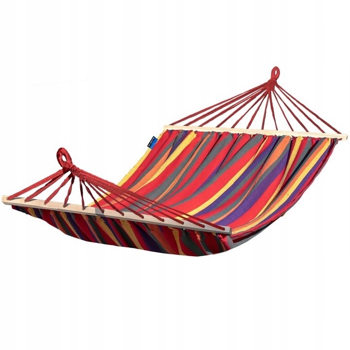 Potenza Hamak ogrodowy z poprzeczkami Acadia 200x120 cm, hamak na taras