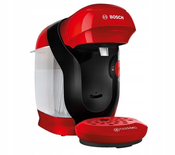 Ekspres na kapsułki Bosch Tassimo Style TAS113E 1400W Czerwony