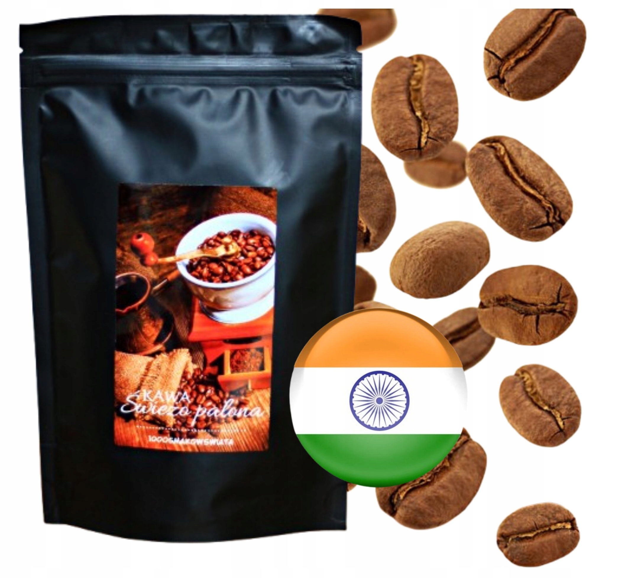 Kawa Arabika Indie Monsoon Malabar Aa (1 kg)