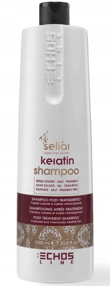 ECHOSLINE SELIAR KERATIN SZAMPON Z KERATYNĄ 1000ml