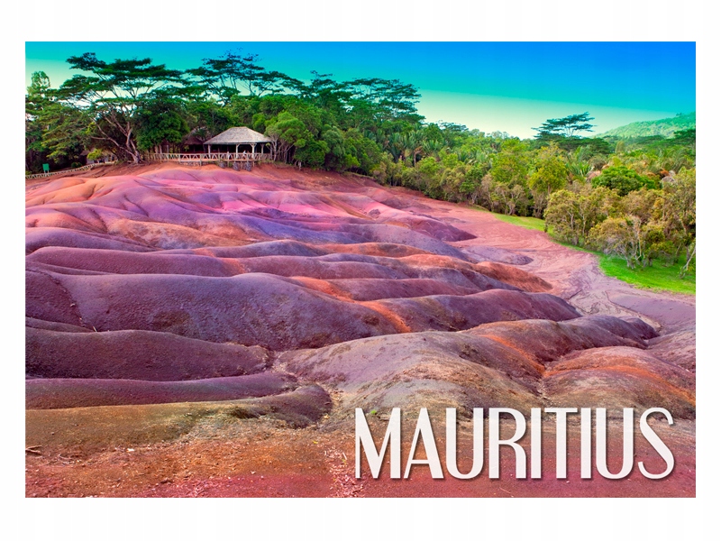 

Mauritius Chamarel Wioska Magnes na lodówkę