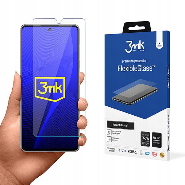 Szkło hybrydowe 3mk FlexibleGlass™ na Samsung Galaxy A73 5G 3mk