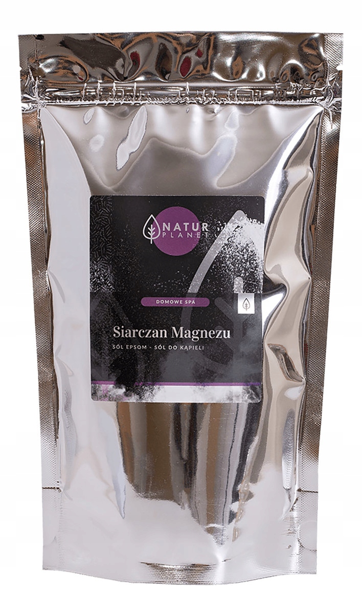 Natur Planet Siarczan Magnezu proszek Sól Epsom 1000g