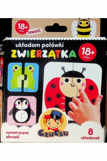 

Czuczu Puzzle Układam Połówki Zwierzątka 18m+