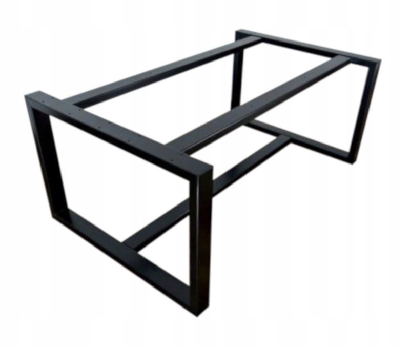 

Stelaż do stołu 120x80x72 cm stalowy czarny