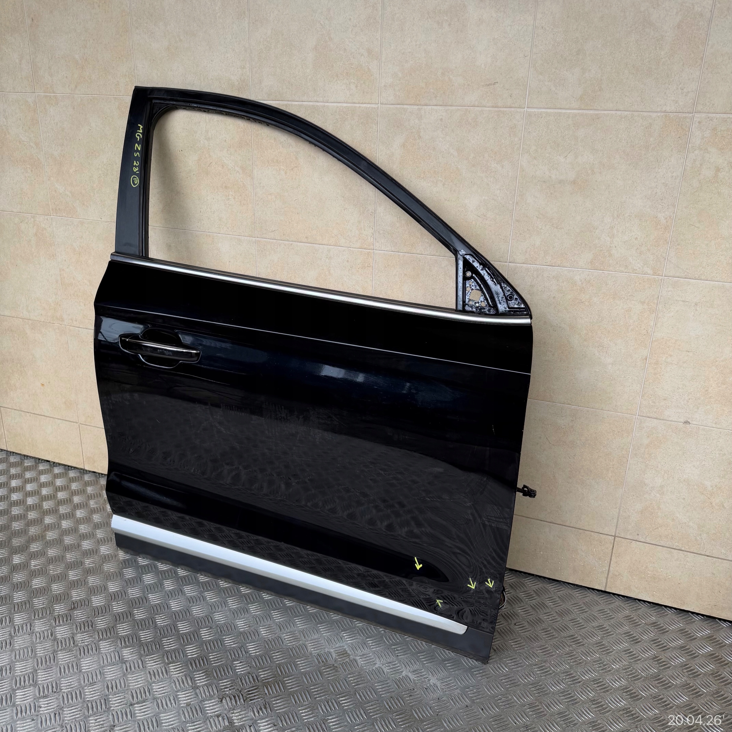 door complete front right MG ZS LIFT 2023 ROK