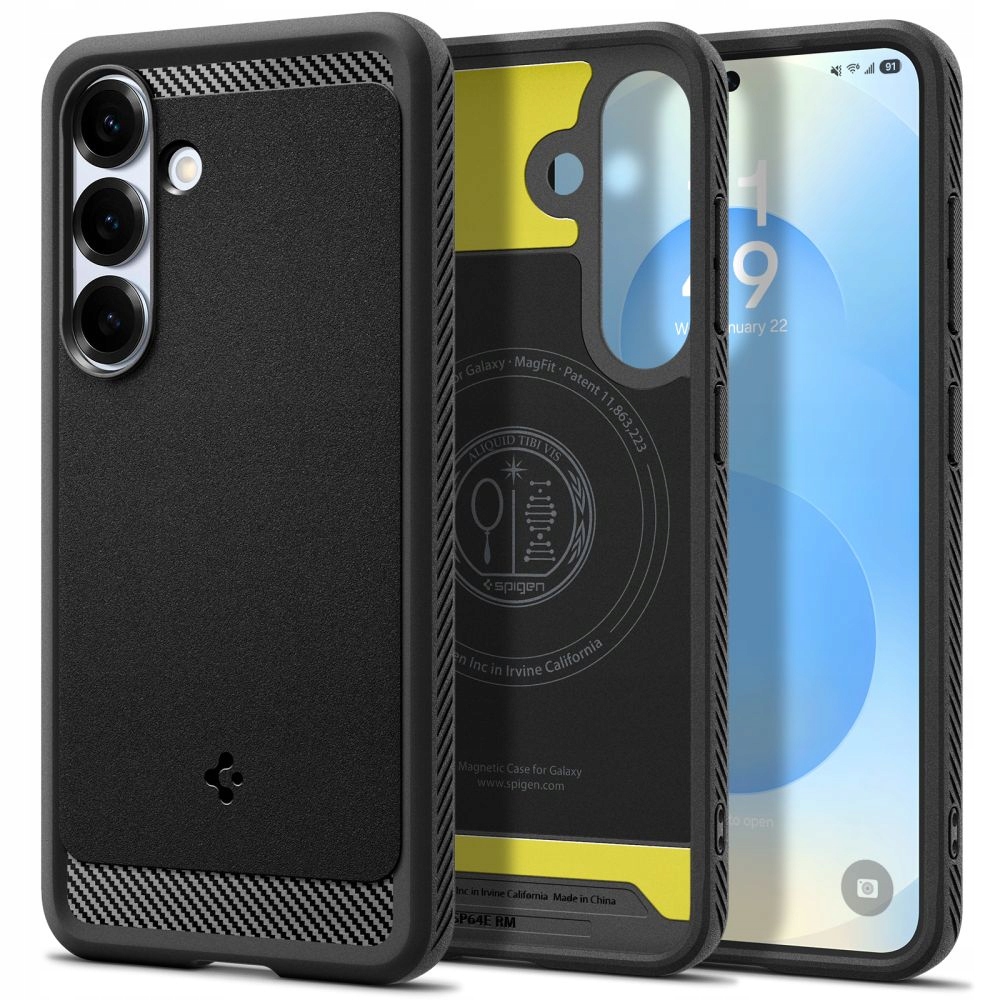 Pouzdro Pro Samsung Galaxy S25 Rugged Armor Magsafe Ochranné Pouzdro