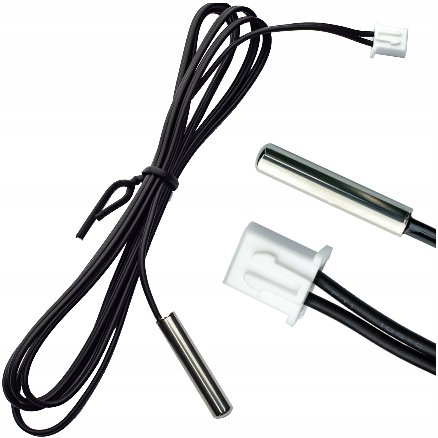 SONDA DO TERMOSTATU NTC 10k CZUJNIK TEMPERATURY ntc10k DŁUGOŚĆ 1M