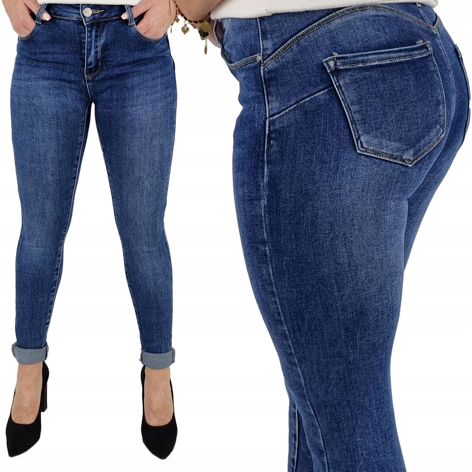 Damskie Spodnie M. Sara Modelujące Dopasowane Push Up