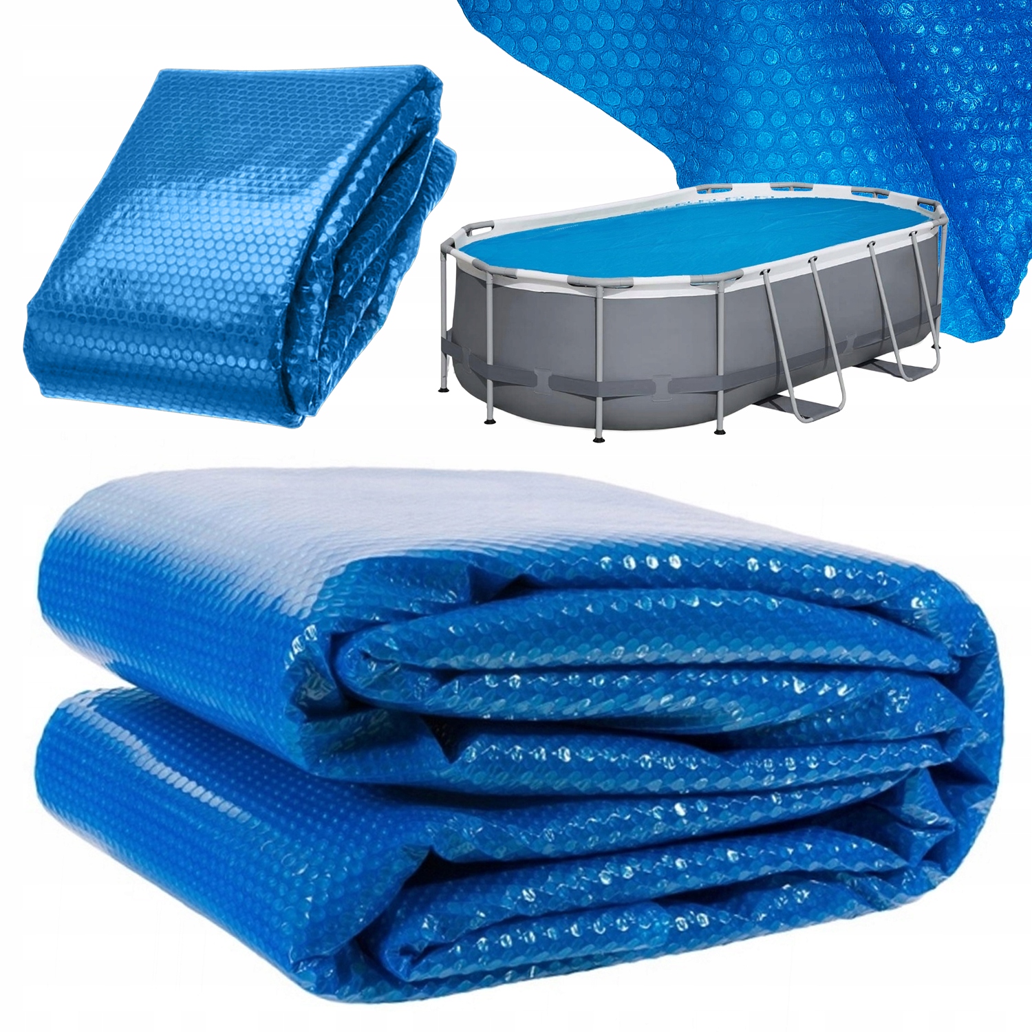 Solární Krycí Plachta o tloušťce 220 mikronů do bazénu