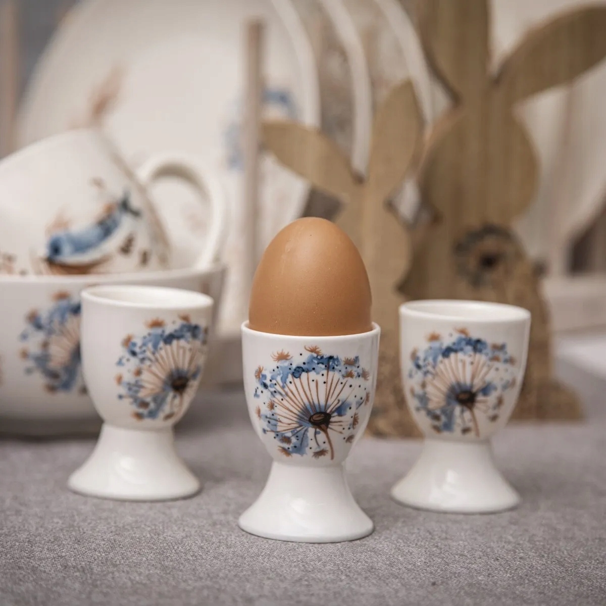 Kieliszek do jajka porcelanowy zastawa świąteczna Altom Design Serenity Marka Altom Design