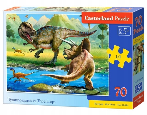 

Puzzle 70 Tyrannosaurus vs Triceratops (B-070084)