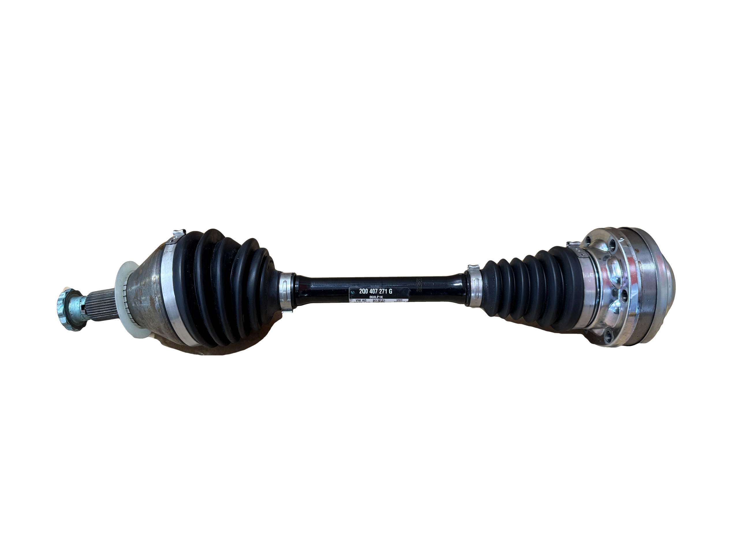 AUDI VW SEAT SKODA semi-axis left front 2Q0407271G