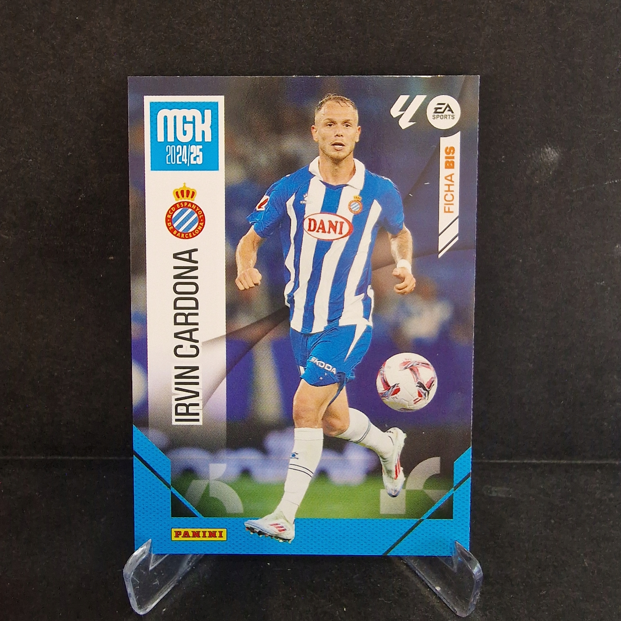 2024-25 Panini Megacracks La Liga Irvin Cardona Espanyol /K13
