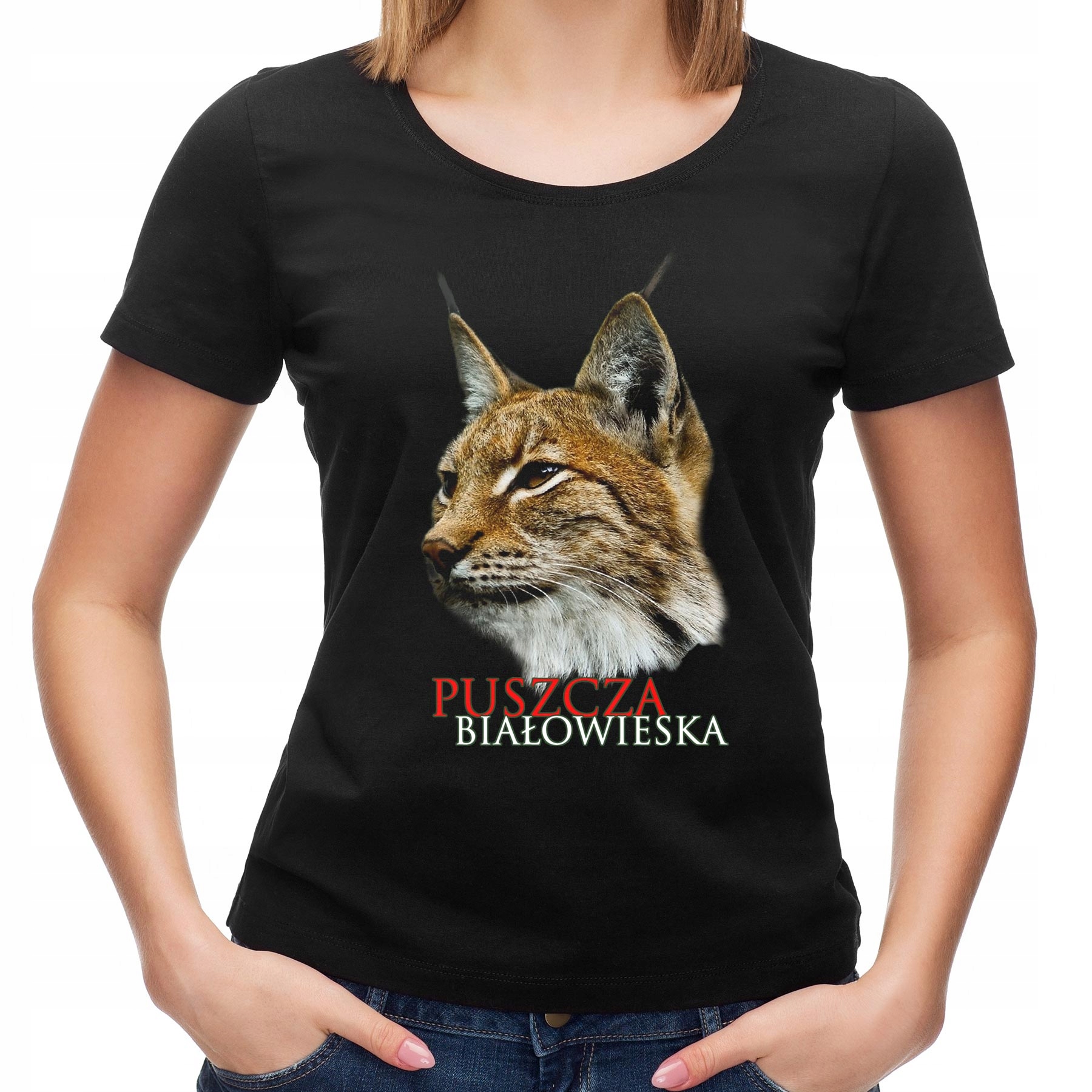 

Koszulka Białowieża Ryś (L):: Xs,: czarny