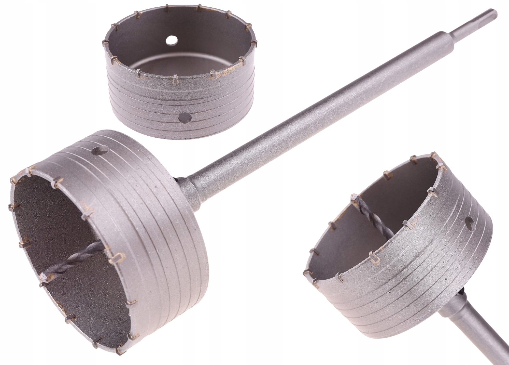 Otwornica Do Betonu 125 mm Z Adapterem Sds plus 350 mm Frez Koronka Adapter