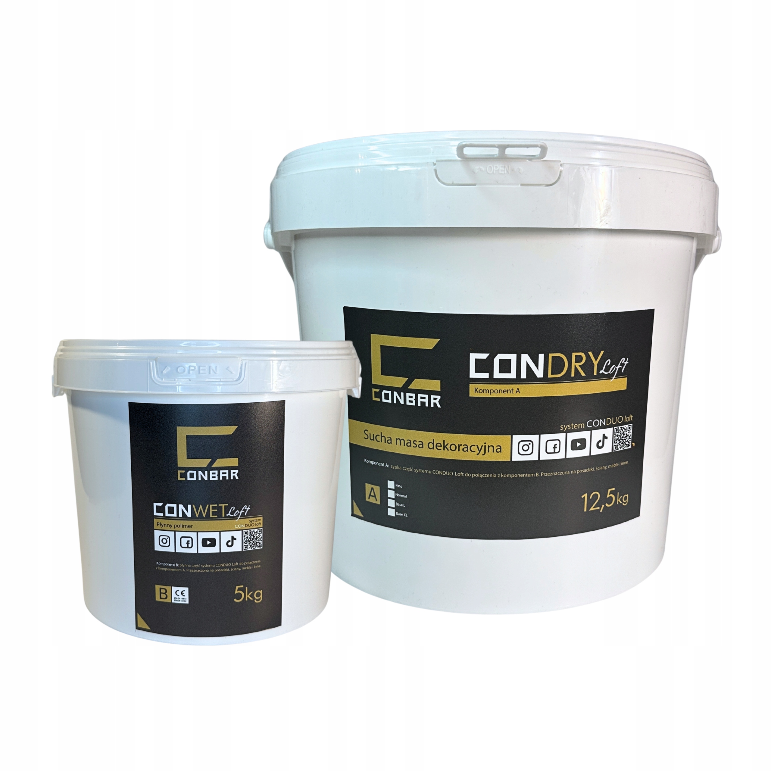 Dvojzložkový dekoratívny mikrocement na podlahy, schody, steny 17,5 kg