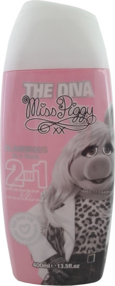 DISNEY MISS PIGGY SZAMPON Z ODŻYWKĄ 2W1 400 ML 6+