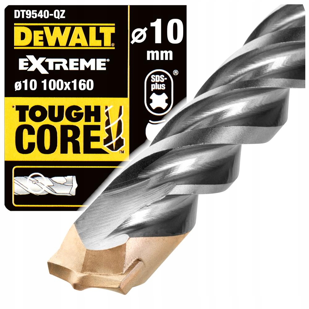 

Wiertło DeWalt SDS-Plus 10,0x100x160 Extreme 2