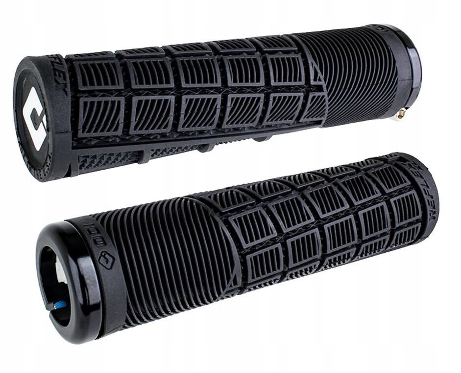 Chwyty przykręcane gripy rowerowe Odi Reflex XL 34,5 mm x 135 mm obejma