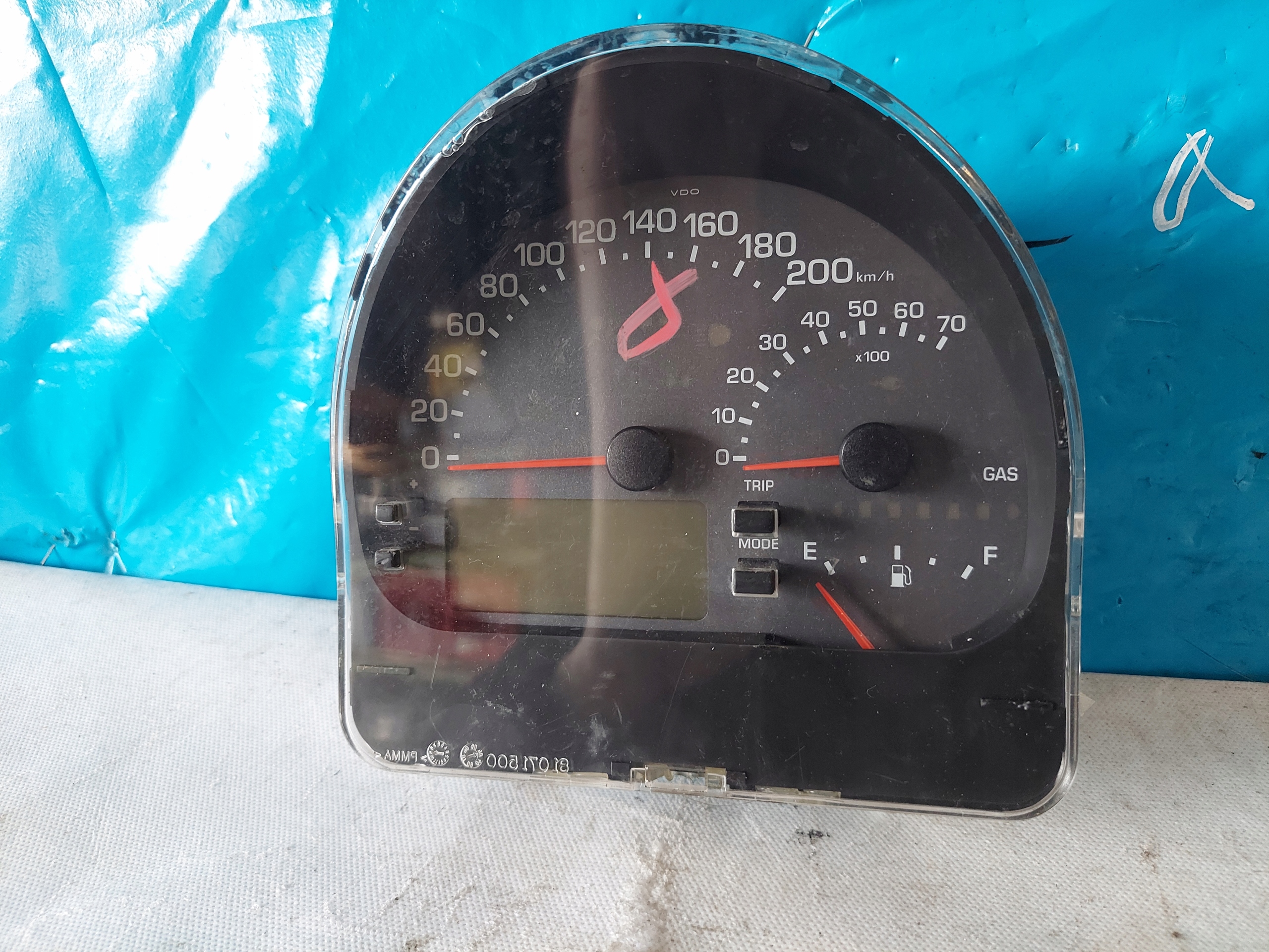 dials clock FIAT MULTILPA 1.6 B 51734587