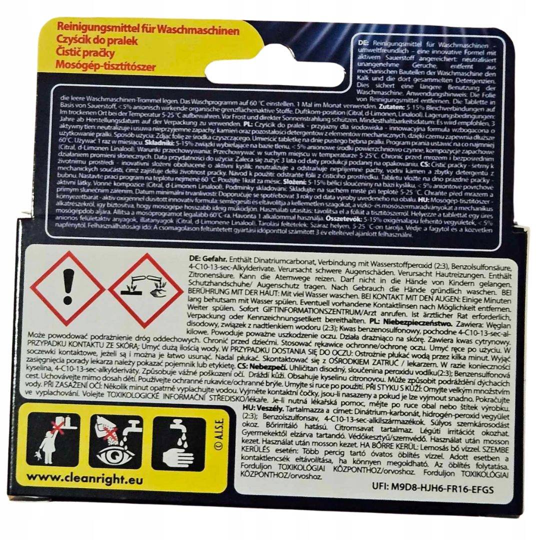 Der Waschkönig Tabletki Czyszczące do Pralki 2 szt.DE — 5