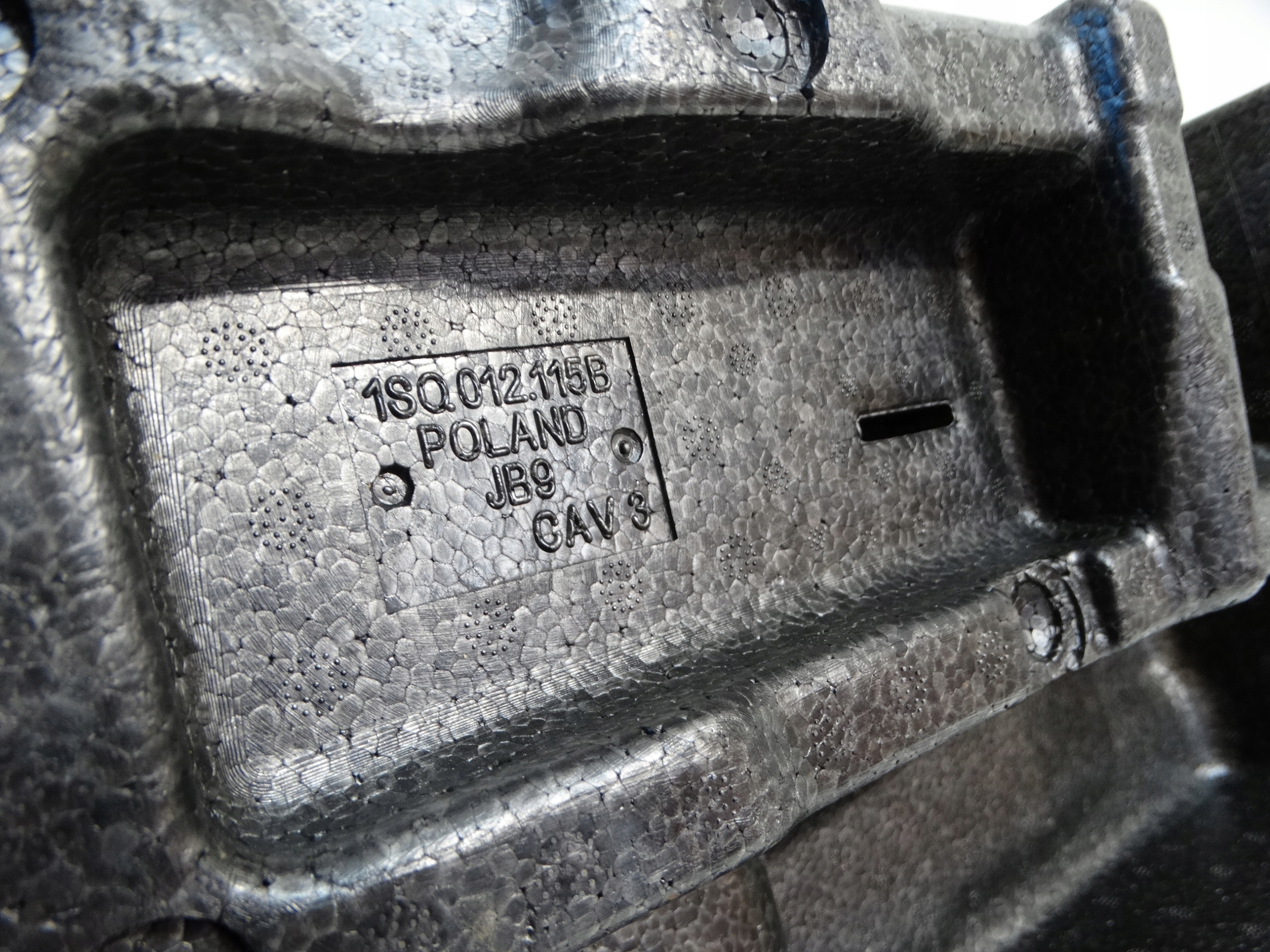 Wklad polystirene boot VW Up Citigo