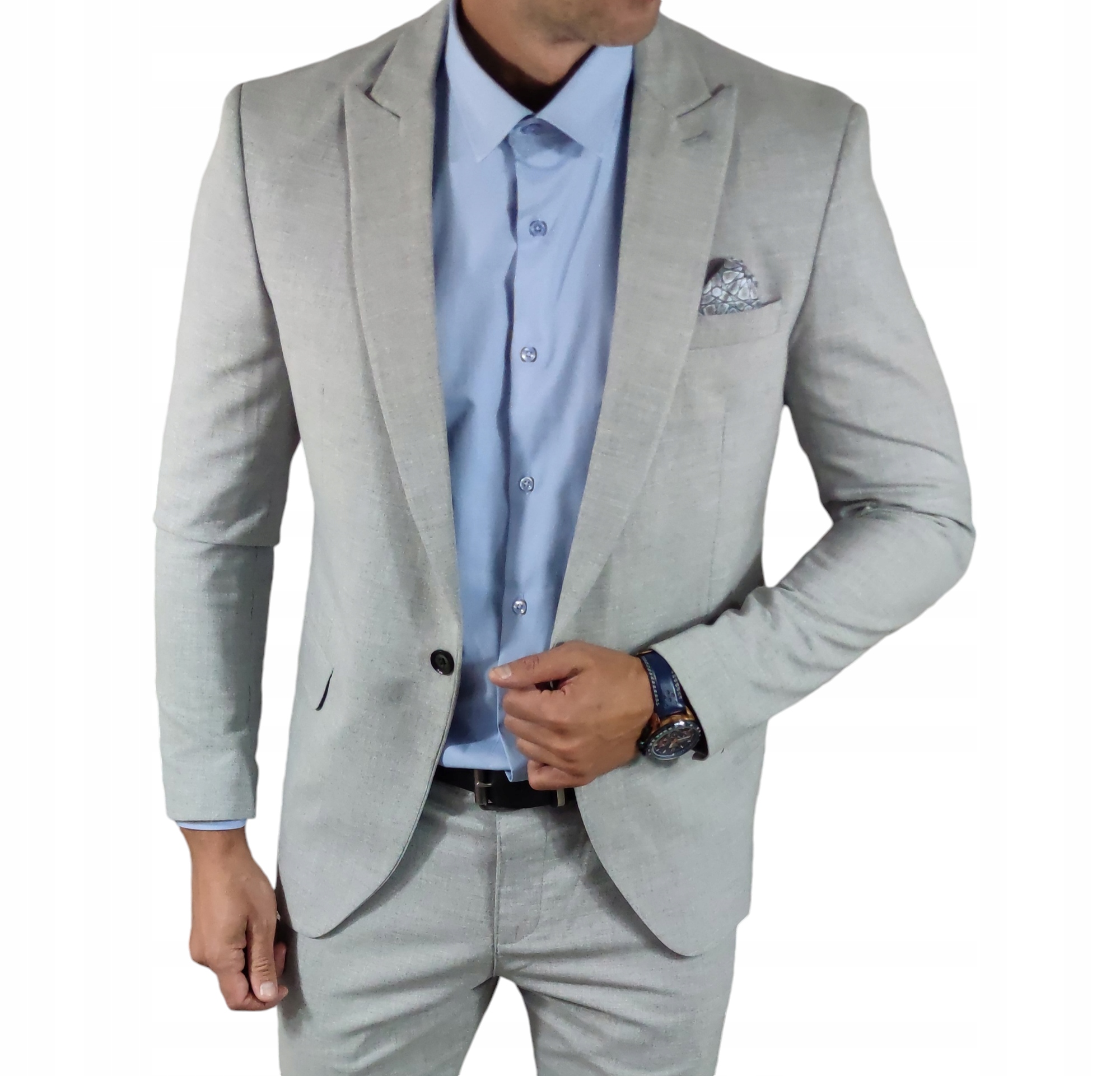 Sako sako hladké šedé popelavé DJM05 56