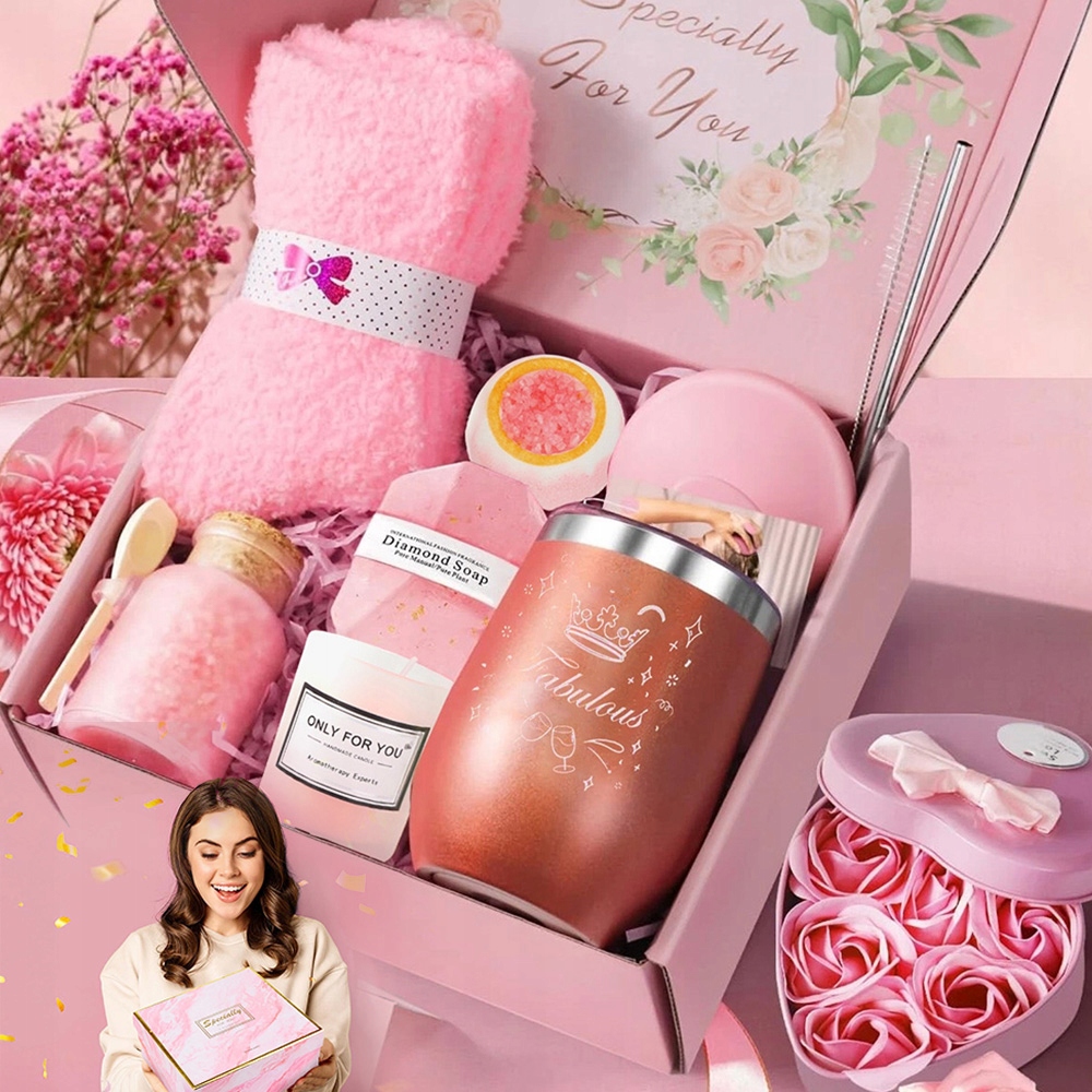 Kosz Zestaw Box Prezentowy Dla Kobiety Dla Mamy, Córki, Babci