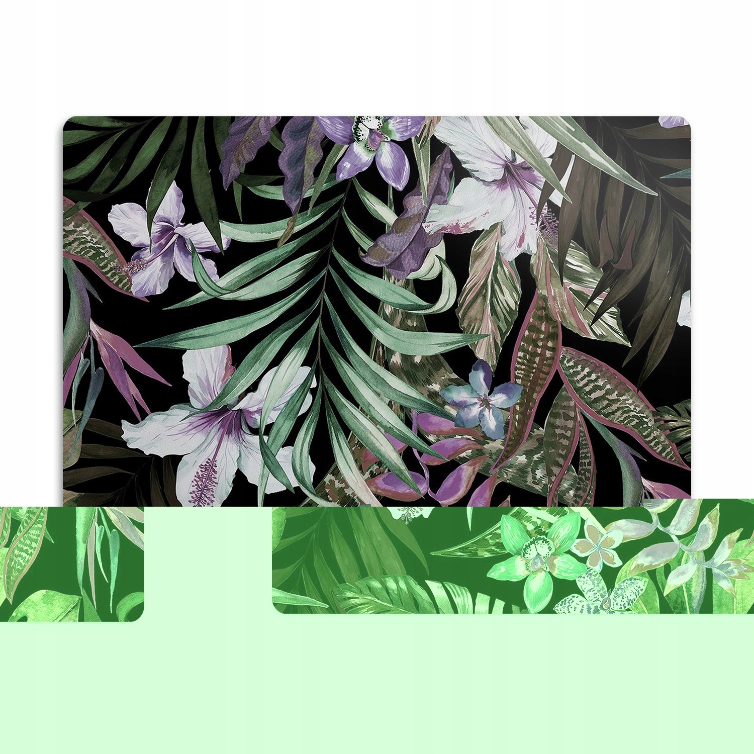 Levně Pro kočky podložka pod záchod Palmové květy 90x60 cm