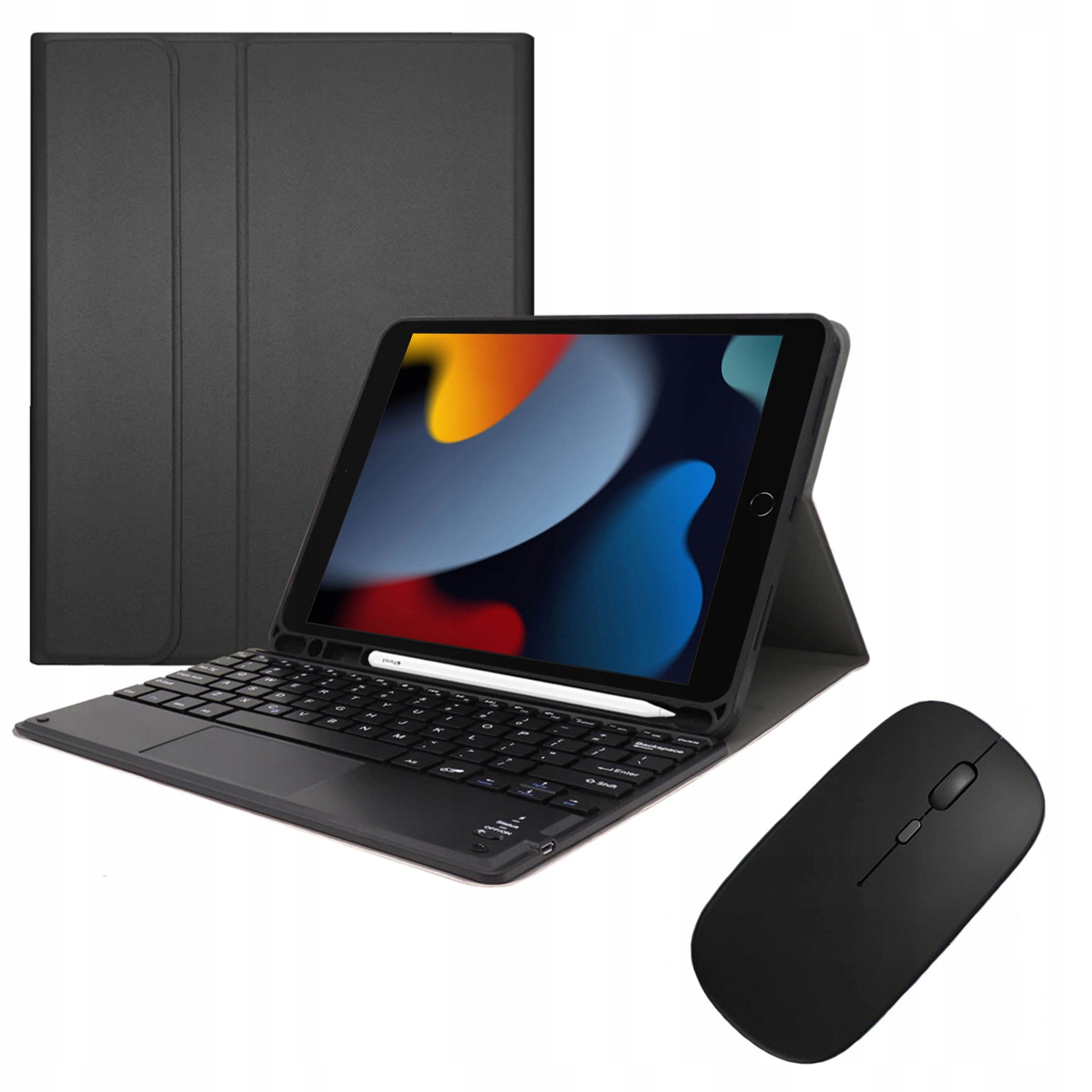 

Etui klawiatura myszka touchpad do iPad 7/8/9 10.2