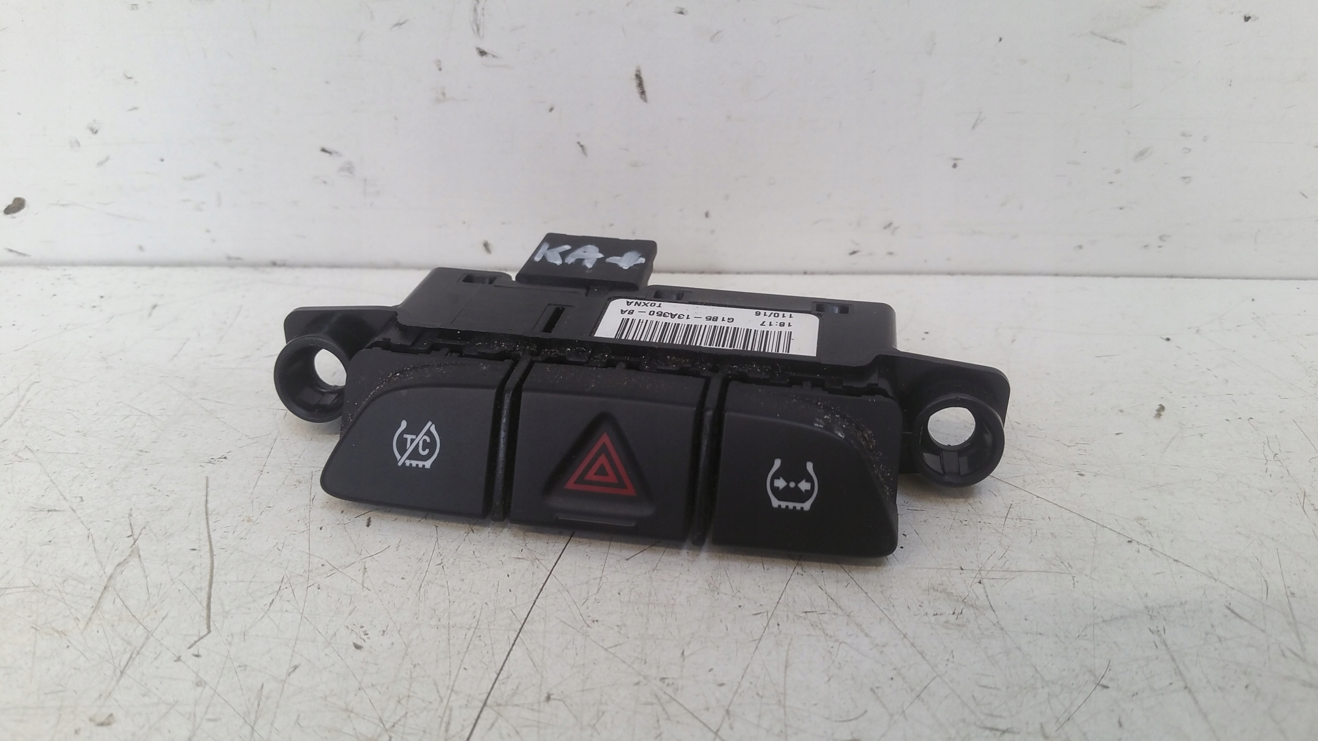 Panel Luci di emergenza G1B513A350BA Ford KA+