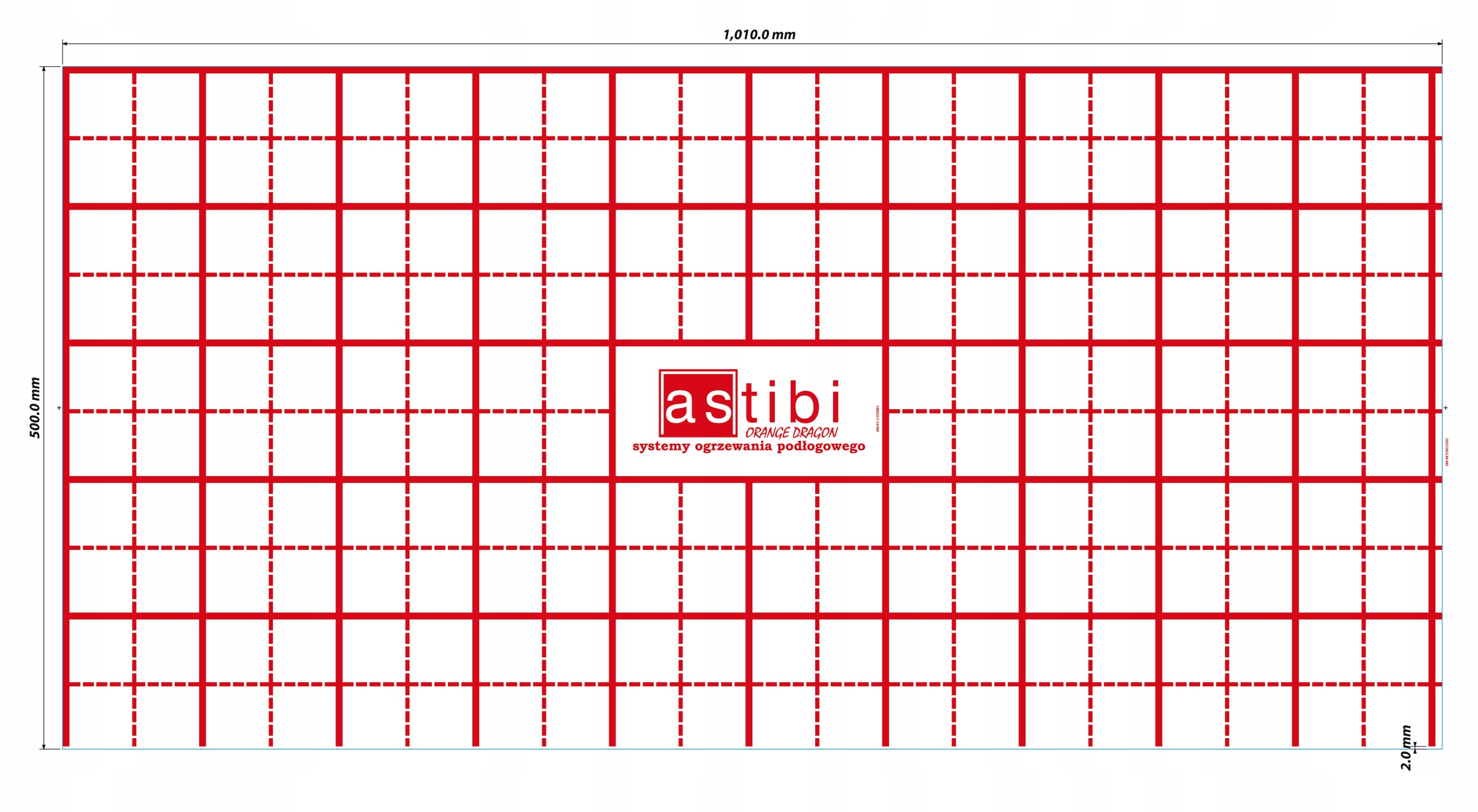 FOLIA OGRZEWANIA PODŁOGOWEGO 50m 130 BARDZO GRUBA DO PODŁOGÓWKI ASTIBI Kod producenta KF-FOL OGRZEWANIE PODŁOGOWE PODŁOGÓWKI