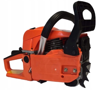 PIŁA ŁAŃCUCHOWA SPALINOWA 5 KM 52CC+3xOLEJ Cechy dodatkowe automatyczne smarowanie łańcucha