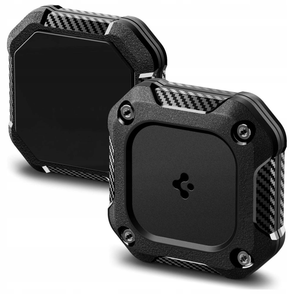 Pouzdro Spigen Tough Armor pro Apple AirTag 1/2, černé