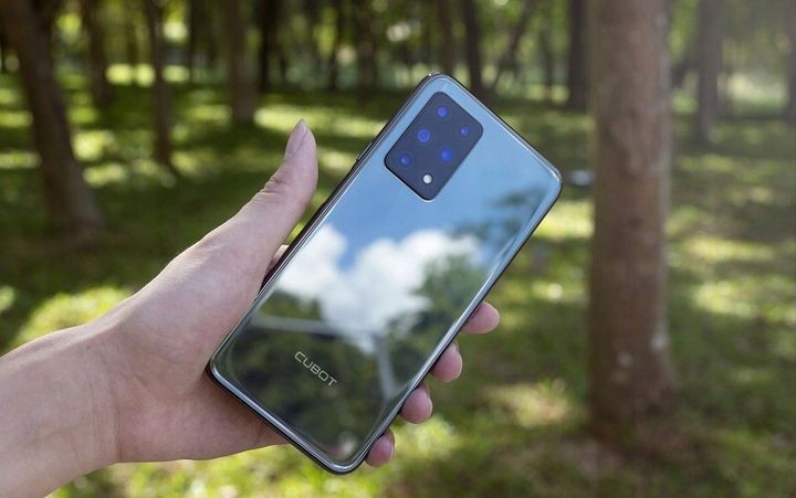 Smartfon Cubot X30 8/256 GB Android 10 Dual NFC Ładowarka w komplecie tak