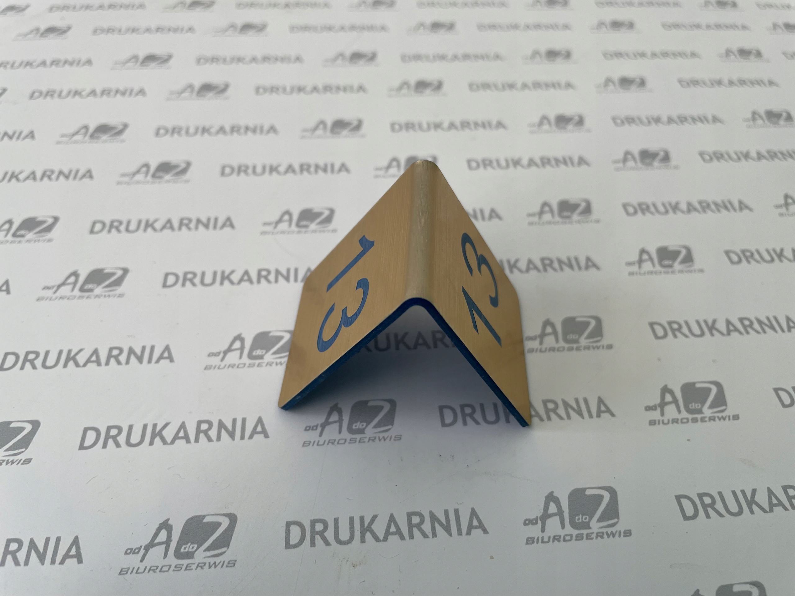 Numerek na stół do restauracji/pubu zł/niebieski Marka inny