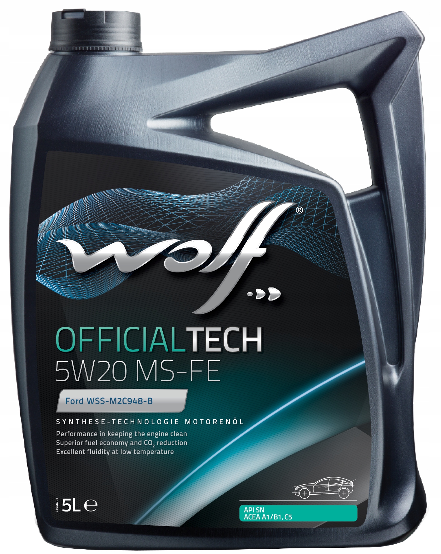 Wolf Officialtech 5W20 Ms-fe 5L
