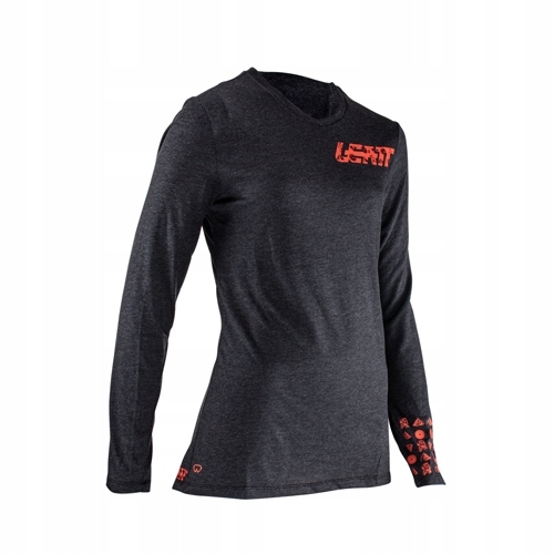 Leatt Koszulka Rowerowa (damska) Mtb Gravity 2.0 Jersey Black Kolor Czarny