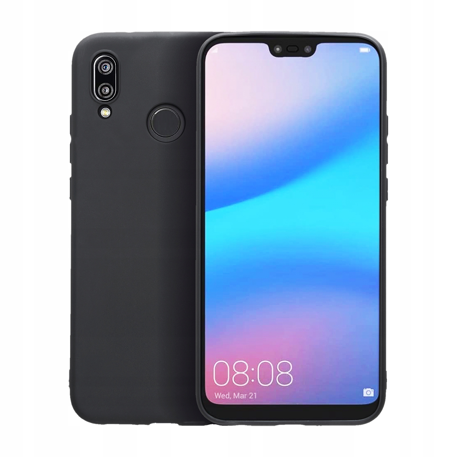 

Etui do Huawei P20 Lite Pokrowiec Case Mat Szkło